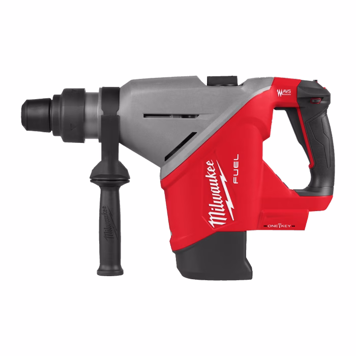 milwaukee martello demo perforatore sds max m18 fuel™ classe 7 kg 45 mm con one key™