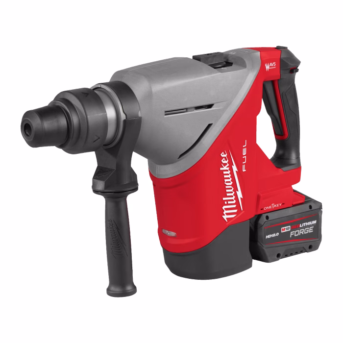 milwaukee martello demo perforatore sds max m18 fuel™ classe 7 kg 45 mm con one key™