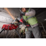 milwaukee smerigliatrice angolare alte prestazioni 125 mm m18 fuel™ con doppio interruttore, velocità variabile e one key™