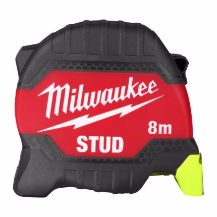 milwaukee stud nastro magnetico, nastro largo 33 mm, 8 metri