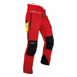 pfanner ventilation pantalone di protezione rosso