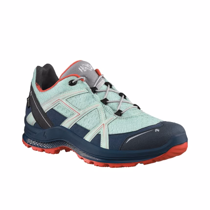 haix black eagle adventure 2.2 gtx ws low/sky orange uk 3.0 / eu 35