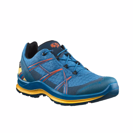 haix black eagle adventure 2.2 gtx low cobalt fire uk 6.0 / eu 39