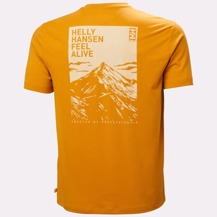 helly hansen herren skog graphic t shirt