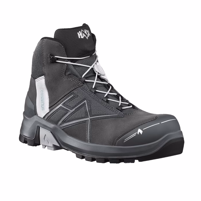 haix connexis safety+ gtx mid grey silver uk 4.0 / eu 37