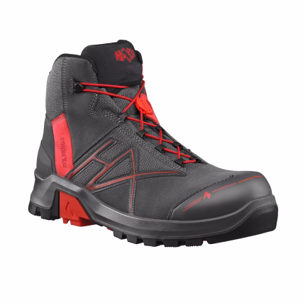 haix connexis safety+ gtx mid grey red uk 6.0 / eu 39