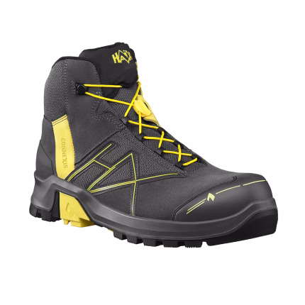 haix connexis safety+ gtx mid grey yellow uk 6.0 / eu 39