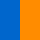 blu arancione