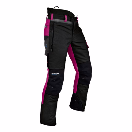 pfanner ventilation pantalone di protezione nero pink