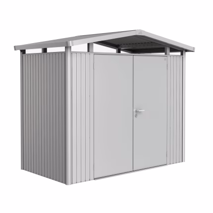 casetta panorama mis. p1 argento met. con porta a due battenti