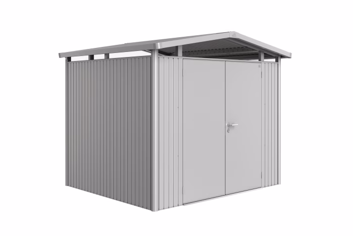 casetta panorama mis. p3 argento met. con porta a due battenti