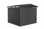 casetta panorama mis. p4 grigio scuro met. con porta a due battenti
