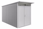 casetta avantgarde mis. a4 argento metallizzato con porta a due battenti stretta