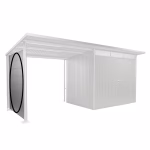 pannello laterale per tetto laterale di avantgarde a1,a5 shed argento metallizzato