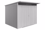 casetta avantgarde eco mis. a6 argento met. con porta a due battenti