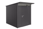 casetta avantgarde mis. a2 grigio scuro metallizzato con porta standard