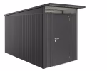 casetta avantgarde mis. a4 grigio scuro metallizzato con porta standard