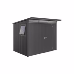 casetta per attrezzi avantgarde mis. a5 we grigio scuro met. con porta singola