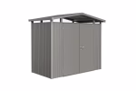 casetta panorama mis. p1 grigio quarzo met. con porta a due battenti