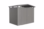 casetta panorama mis. p2 grigio quarzo met. con porta a due battenti