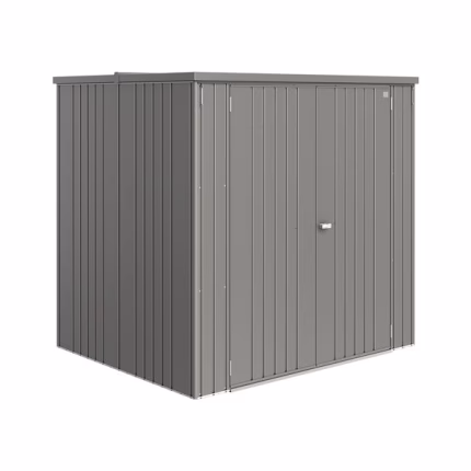 armadio per attrezzi mis. 190 large grigio quarzo met.