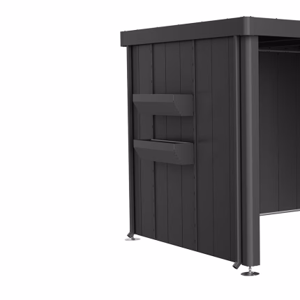 floraboard per tetto laterale casetta neo grigio scuro metallizzato