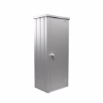 armadio da balcone julia taglia m high argento metallizzato