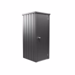 armadio da balcone julia taglia l high grigio scuro metallizzato