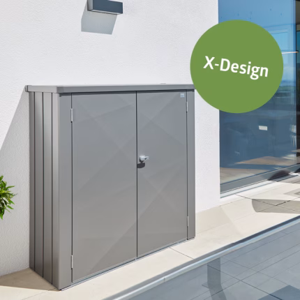 armadio romeo mis. m x design grigio quarzo met.