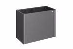 aiuola rialzata mis. 1x0,5 grigio scuro metallizzato