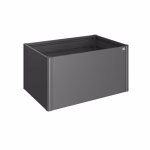 aiuola rialzata mis. 1,5x1 grigio scuro met.