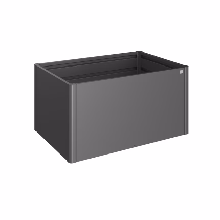 aiuola rialzata mis. 1,5x1 grigio scuro met.