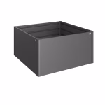aiuola rialzata mis. 1,5x1,5 grigio scuro met.