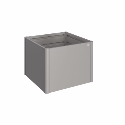 aiuola rialzata mis. 1x1 grigio quarzo metallizzato