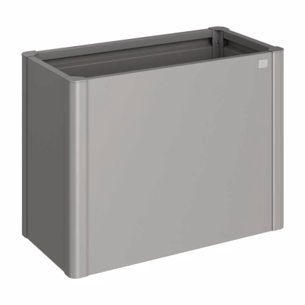 aiuola rialzata mis. 1x0,5 grigio quarzo metallizzato