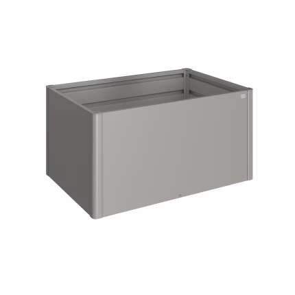 aiuola rialzata mis. 1,5x1 grigio quarzo met.