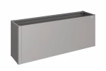 aiuola rialzata mis. 2x0,5 grigio quarzo metallizzato