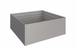 aiuola rialzata mis. 2x2 grigio quarzo metallizzato