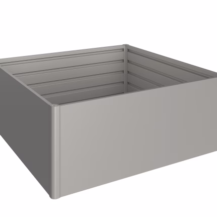 aiuola rialzata mis. 2x2 grigio quarzo metallizzato