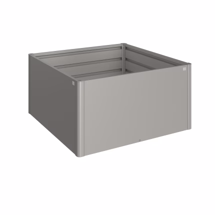 aiuola rialzata mis. 1,5x1,5 grigio quarzo met.