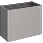 fioriera belvedere maxi mis. 100 grigio quarzo met.