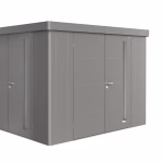 porta doppia supplementare argento met. neo
