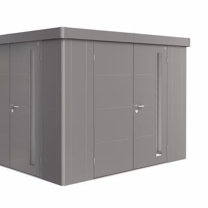 porta doppia supplementare argento met. neo