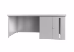 parete laterale per tetto laterale per casetta neo taglia 2a/2b/2c/2d argento metallizzato