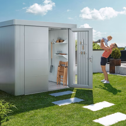 porta standard del capannone neo 2c. grigio scuro metallizzato