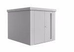 casetta neo 3b doppia porta. argento metallico