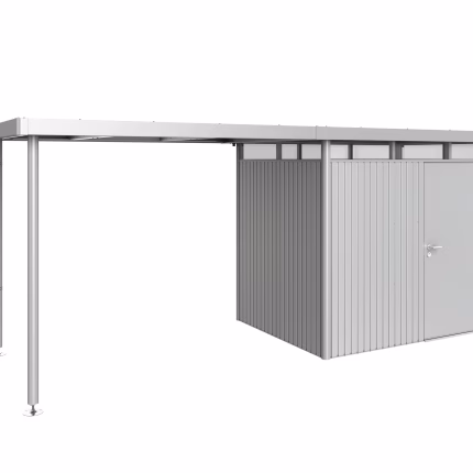 tetto laterale casetta highline mis. h2 argento met.