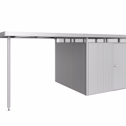 tetto laterale casetta highline mis. h4 argento met.