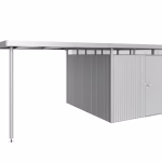 tetto laterale casetta highline mis. h5 argento met.