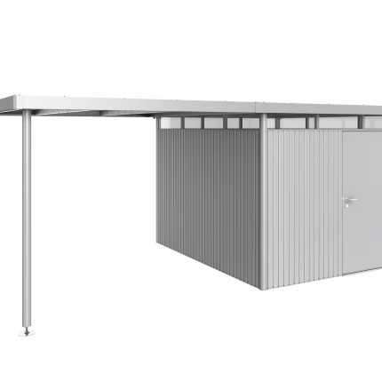 tetto laterale casetta highline mis. h5 argento met.